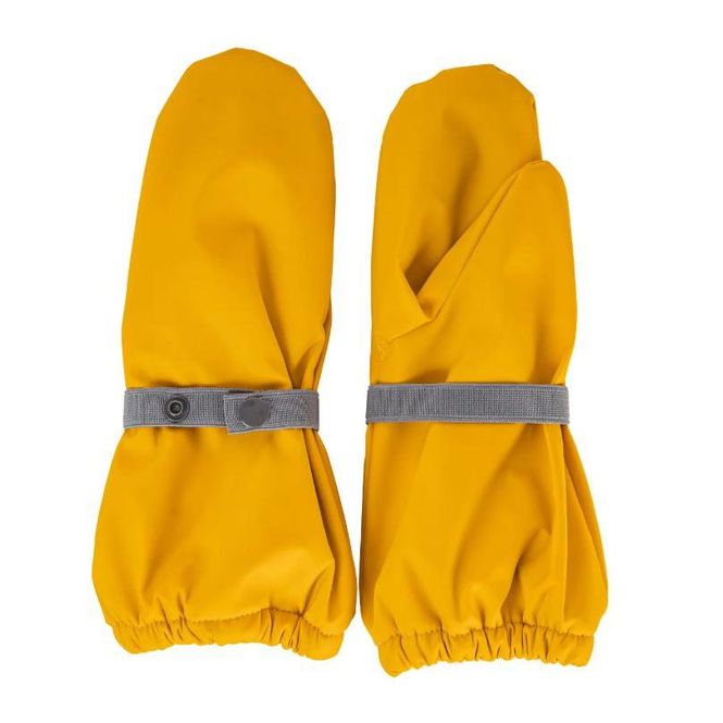 Hovedbilde Salto - Regnvotter m. fleecefôr Gul