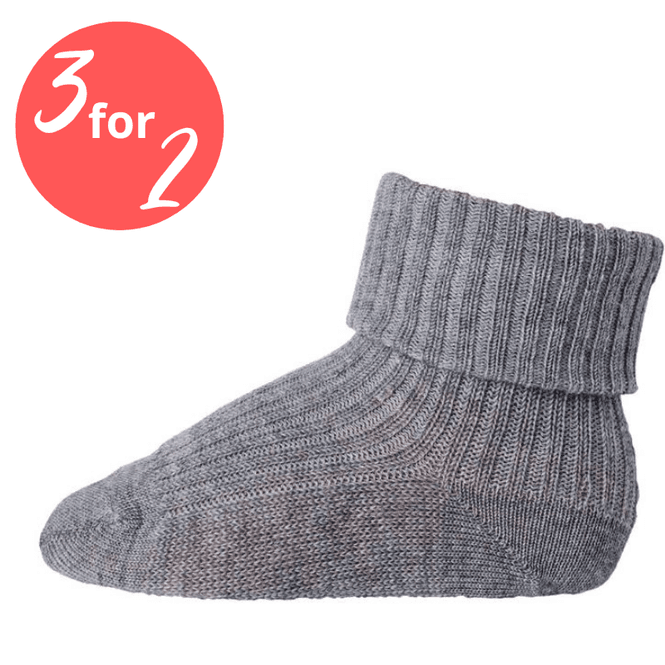 Hovedbilde MP - Babysokker i ull 