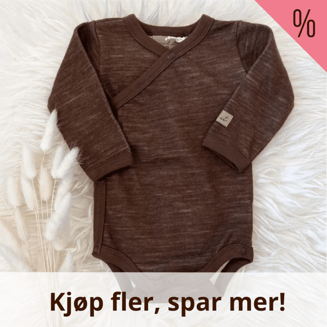 Hovedbilde Need It - Fold-over body i ull/bambus 