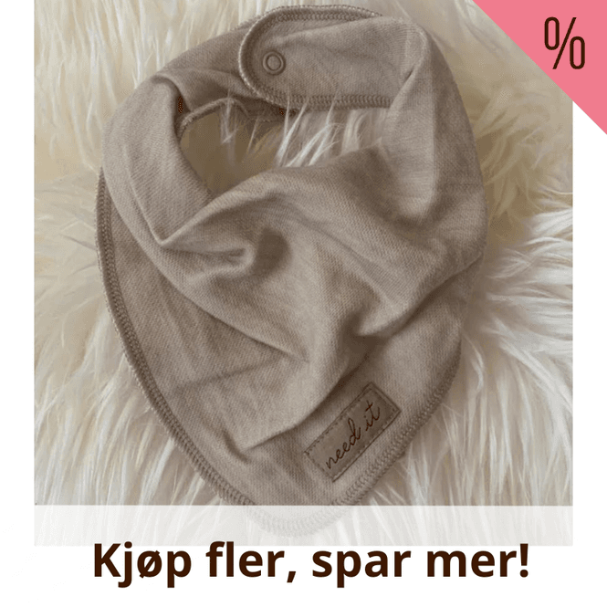 Hovedbilde Need It - Smekke i ull/bambus 