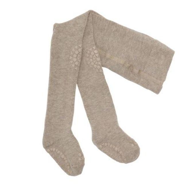 Hovedbilde Go Baby Go - Krabbestrømpebukse i bambus Sand