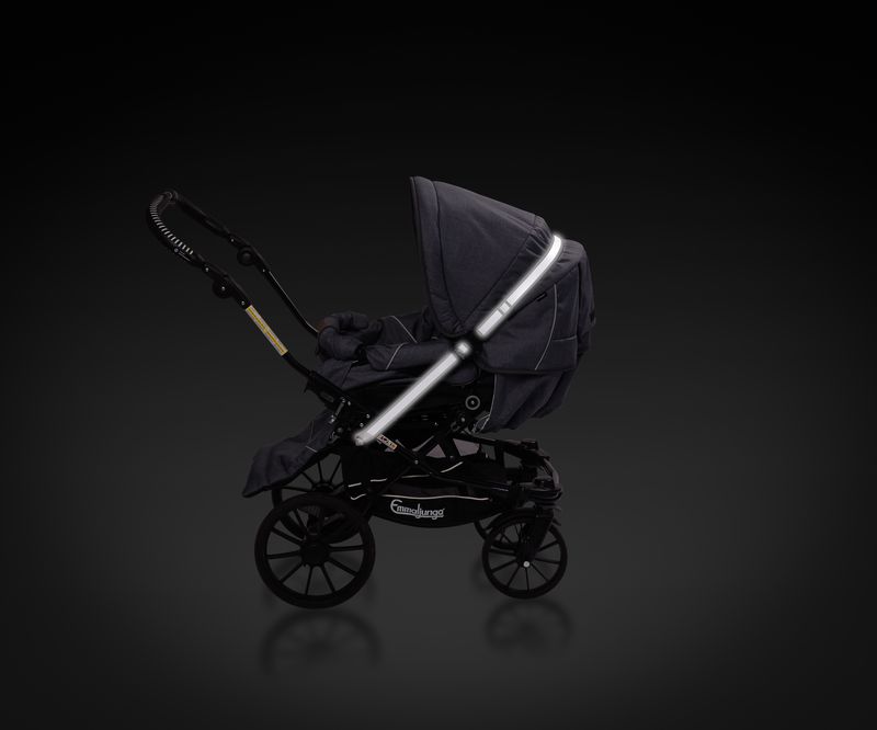 Tinkafu - Refleksstropp til vogn Svart