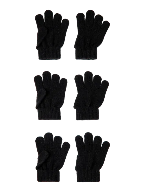 Hovedbilde Name it - Vanter 3pk Black